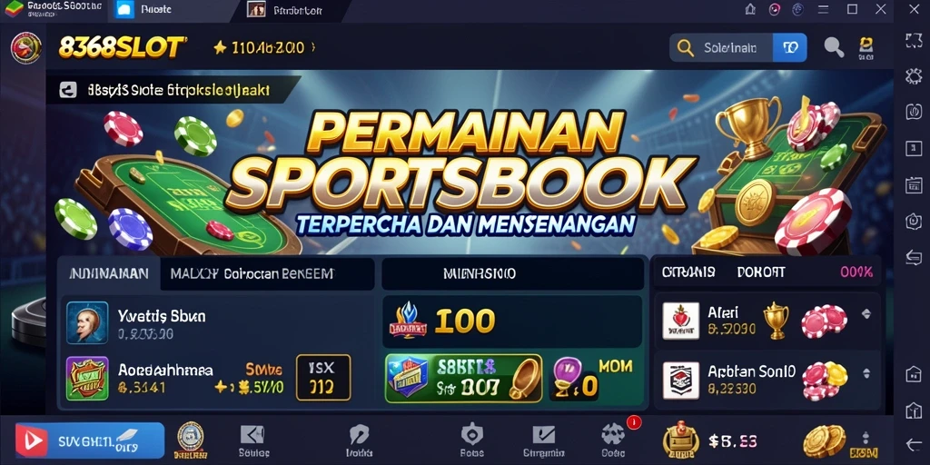 Tampilan permainan menarik dari 8368SLOT yang penuh aksi.