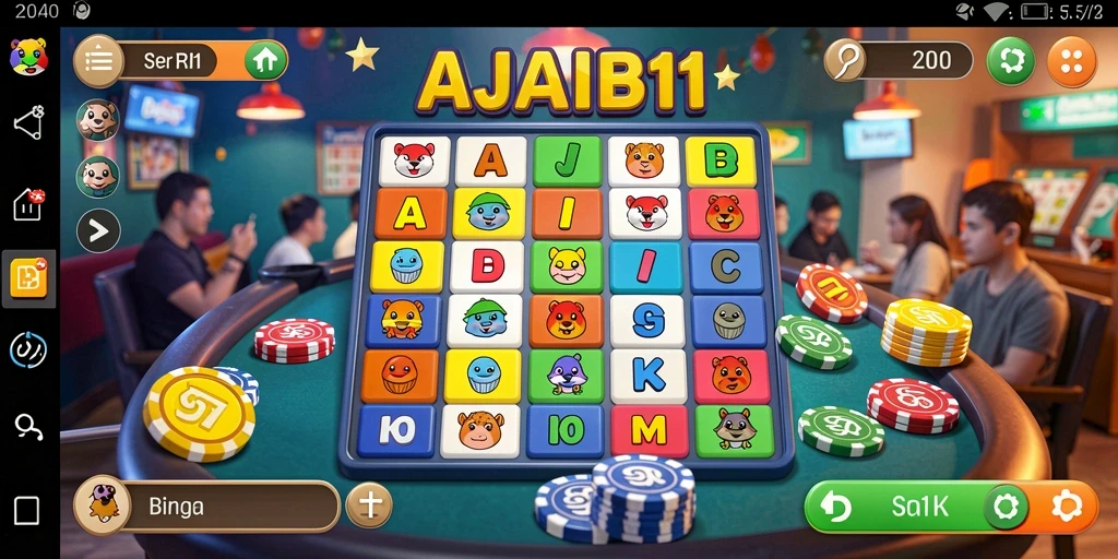 Tampilan gameplay AJAIB11 yang seru dan interaktif.