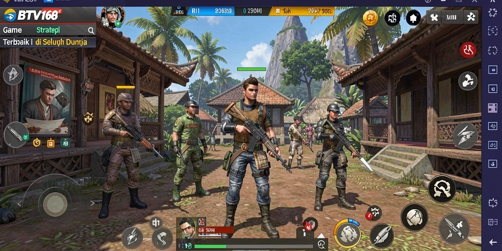 Tampilan gameplay BTV168 yang menarik dan penuh aksi.
