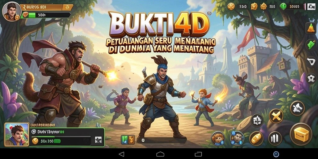 Screenshot gameplay BUKTI4D yang menunjukkan aksi seru dalam petualangan.
