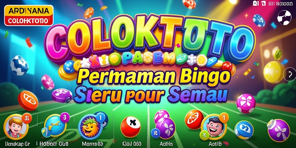 Screenshot gameplay COLOKTOTO yang menampilkan suasana Bingo yang seru.