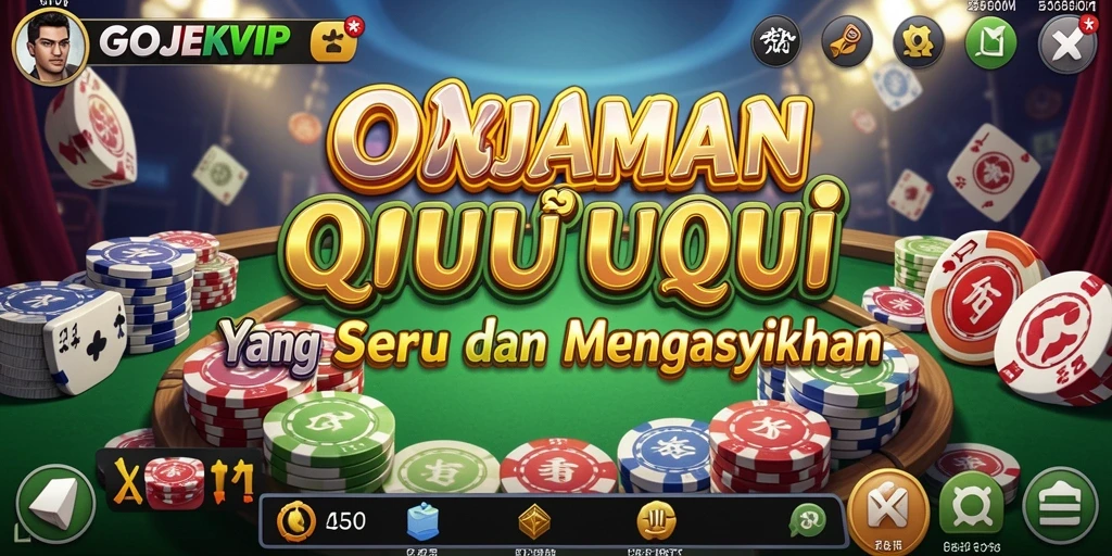 Tampilan gameplay QiuQiu yang menarik dan interaktif.