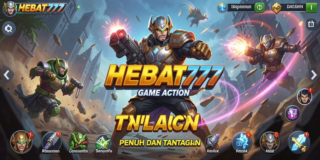 Tampilan gameplay HEBAT777 yang menarik dan memukau.