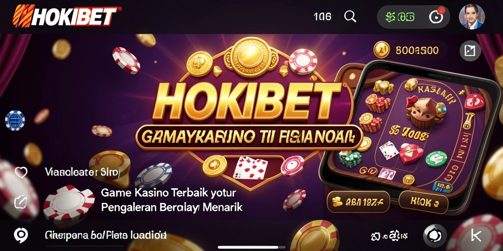 Screenshot HOKIBET menampilkan gameplay kasino yang menarik.