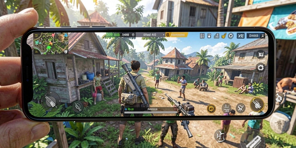 Tampilan gameplay IDN668 yang menarik dan realistis.