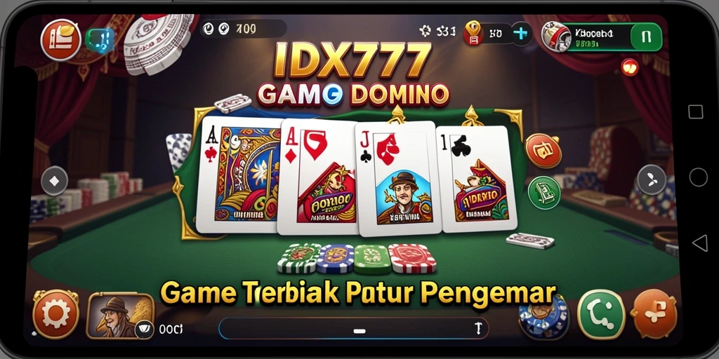 Gameplay seru dalam IDX777 dengan teman-teman.