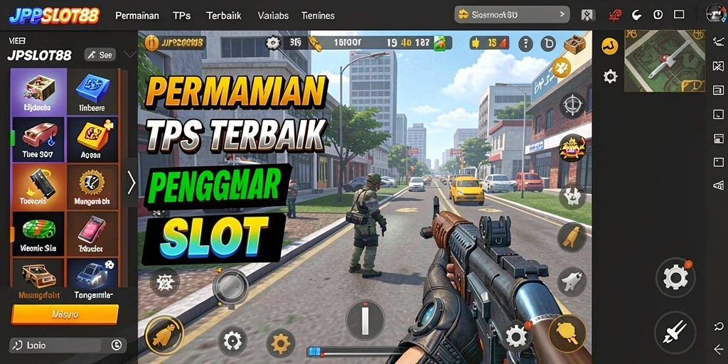 Tampilan menarik dari gameplay JPSLOT88 yang menampilkan slot modern.