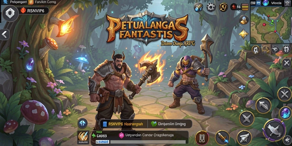 Gameplay seru dengan pertarungan epik di RSNVIP6.