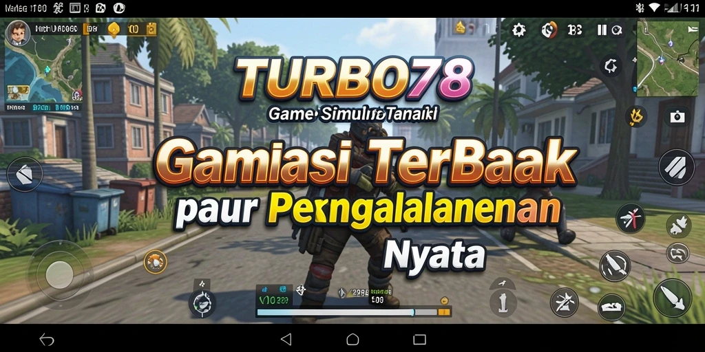 Tampilan gameplay TURBO78 yang mengesankan dengan detail grafis tinggi.