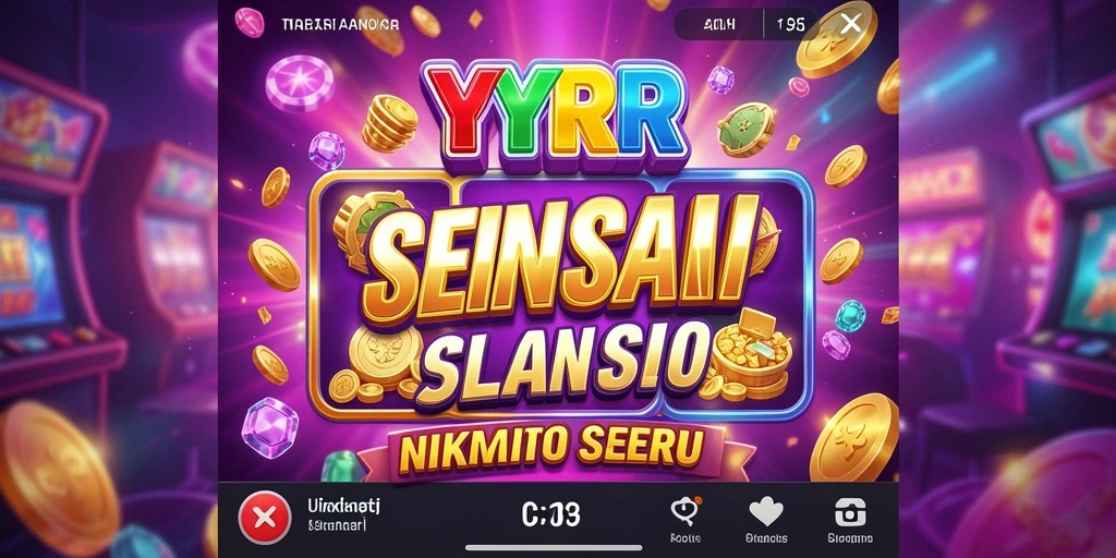 Screenshot gameplay YYRR menunjukkan grafis slot yang menawan.