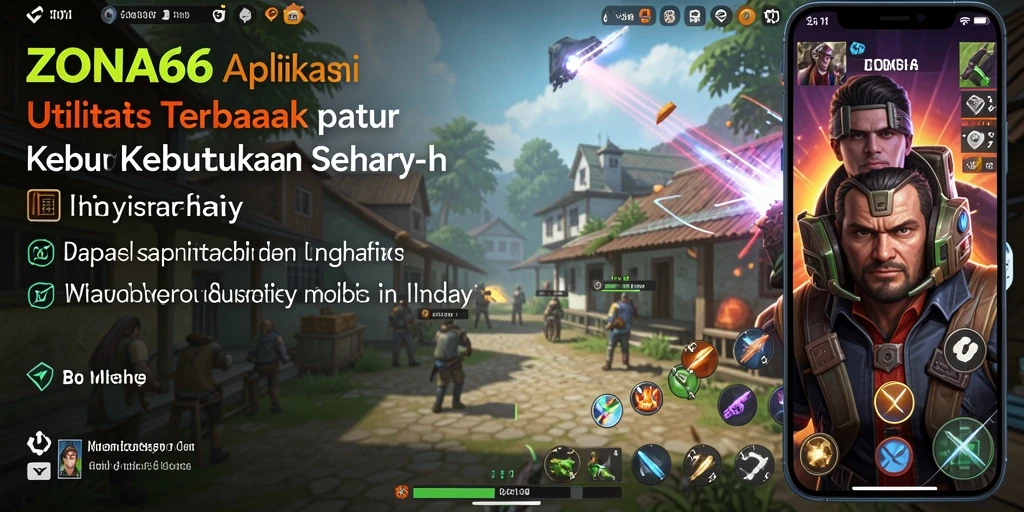 Tampilan antarmuka ZONA66 yang user-friendly dan menarik.